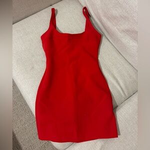 Zara red mini dress